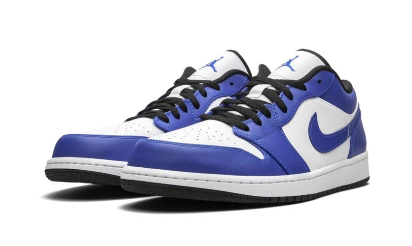 Кроссовки Nike Air Jordan 1 Retro Low Royal Blue фото-2