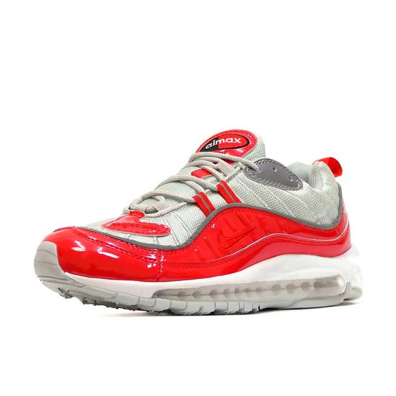 Кроссовки Nike Air Max 98 Supreme Red Grey фото-2