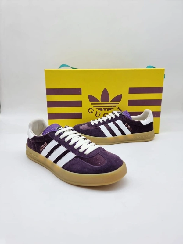 Кеды Adidas Gazelle x Gucci A108645 Purple