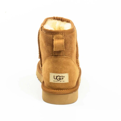 Угги женские ботинки UGG Mini Classic Chestnut фото-4