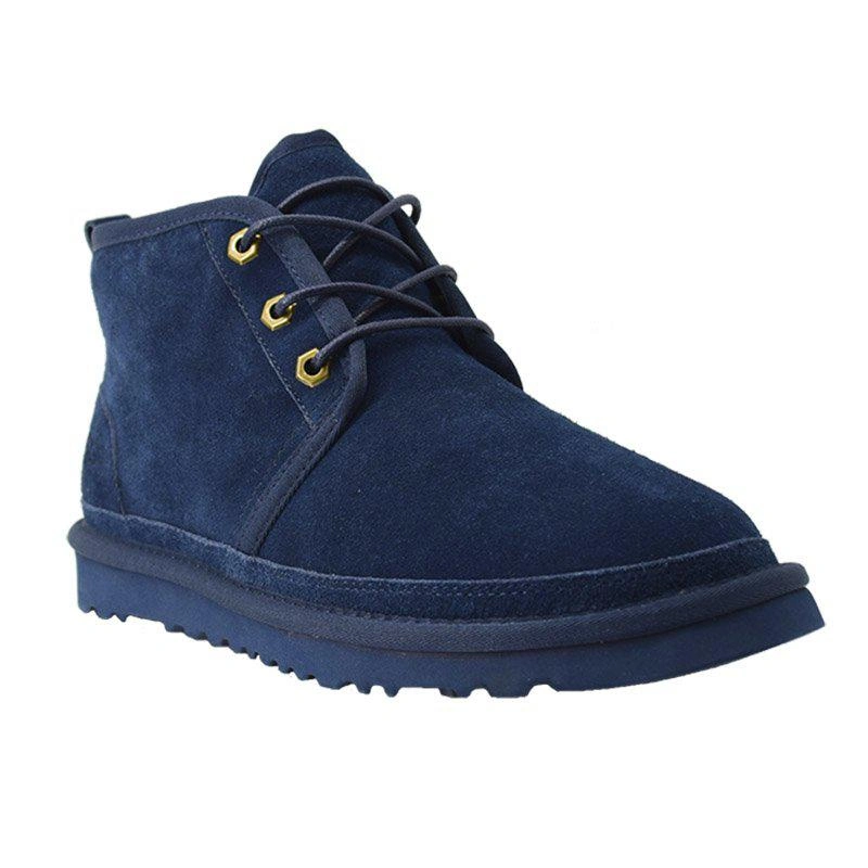 Угги мужские мини UGG Neumel Navy фото-6