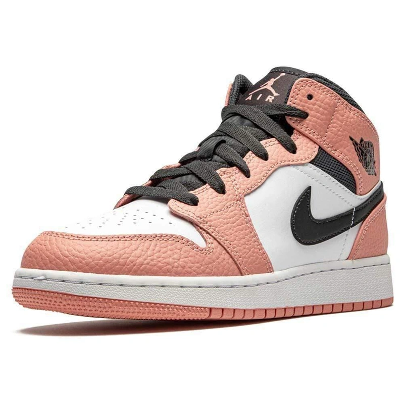 Кроссовки Nike Air Jordan 1 Retro Low Pink Quartz фото-2