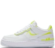 Кроссовки Nike Air Force 1 Shadow White Lemon Venom Volt фото-1