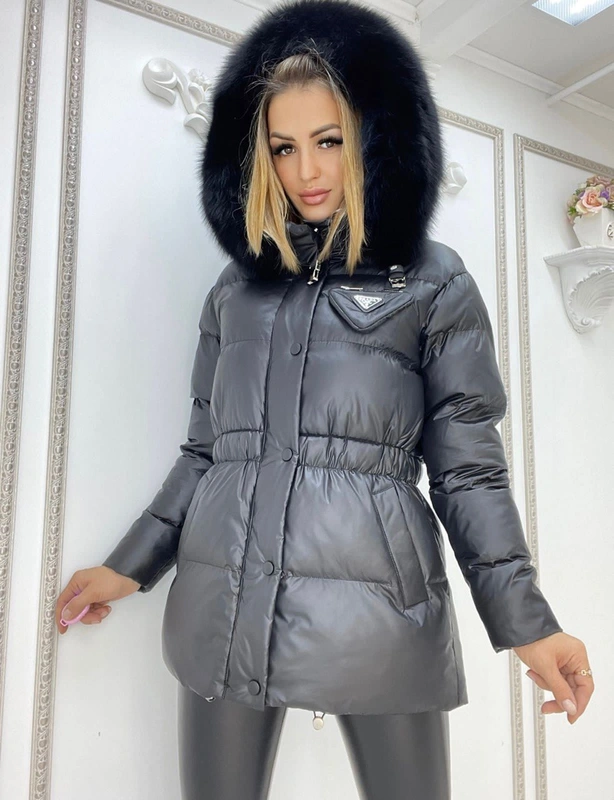 Куртка Prada черная модель-27 фото-2