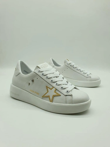 Кеды женские Golden Goose белые A51418 фото-3