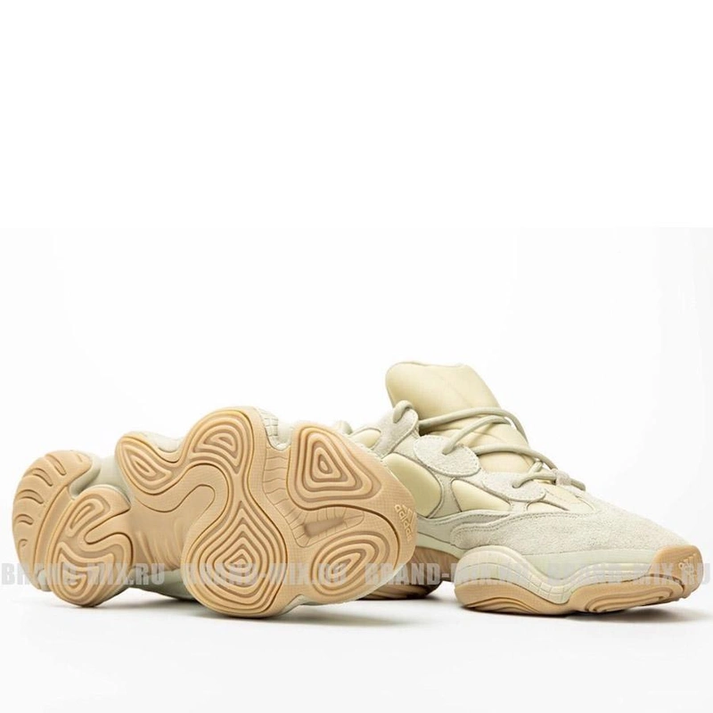 Кроссовки Adidas Yeezy 500 Stone Neoprene Bone White неопрен белые фото-3