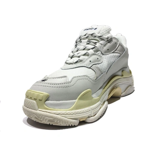 Кроссовки Balenciaga Triple S (656686) White фото-9