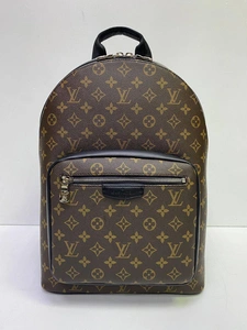 Кожаный рюкзак Louis Vuitton Josh коричневый премиум-люкс фото-