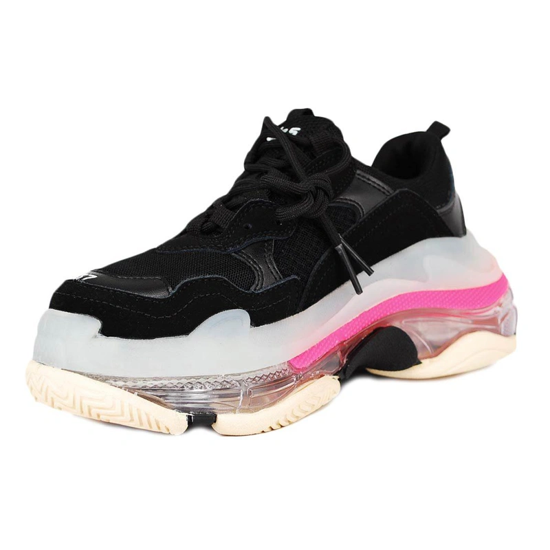 Кроссовки Balenciaga Triple S Clear Sole 541624W09 Black фото-6