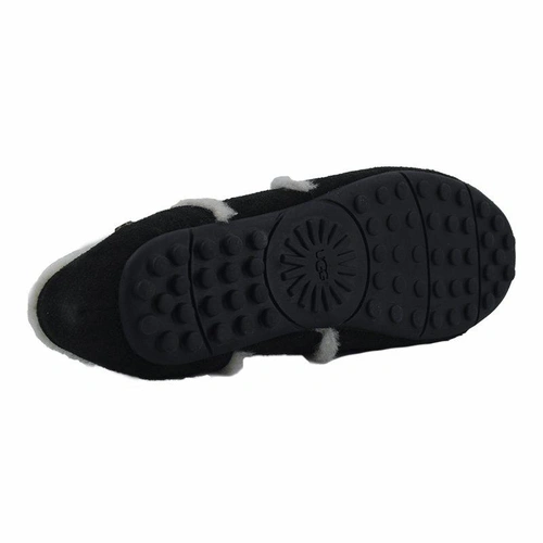 Угги женские мокасины UGG Hailey Loafer Black фото-3