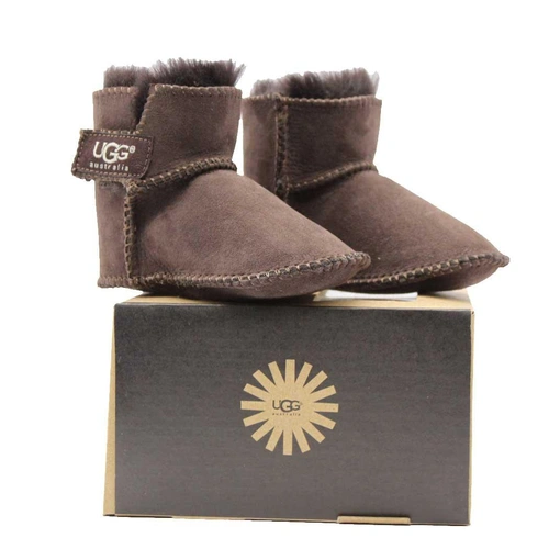 Угги детские пинетки UGG Erin Chocolate Размеры: 19,20,22