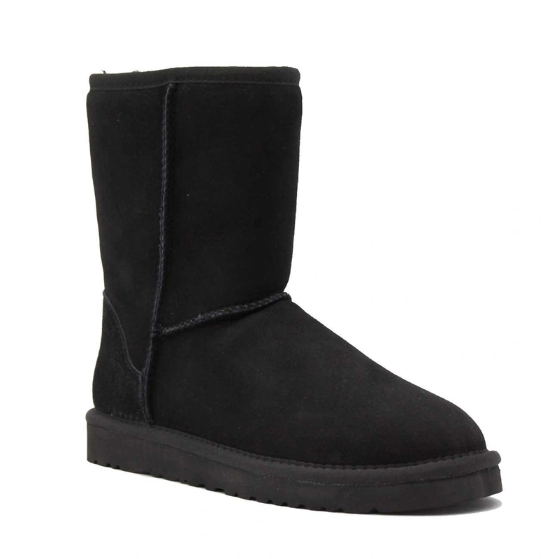 Угги женские ботинки UGG Classic Short Black фото-2