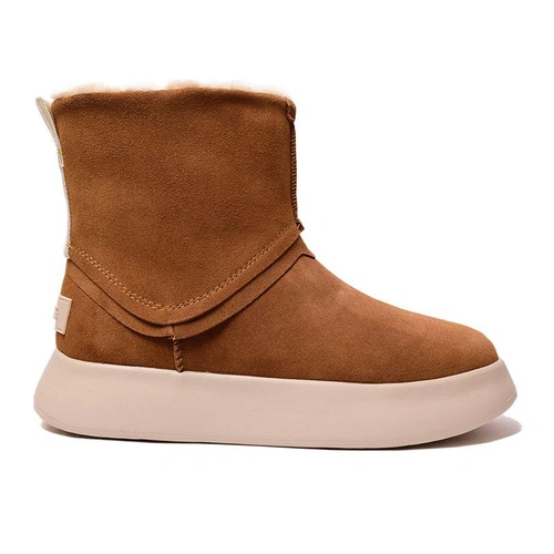 Угги женские UGG Australia каштановые фото-2