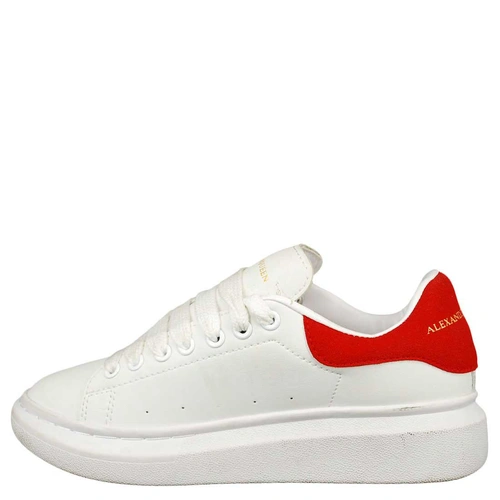 Кроссовки Alexander McQueen Oversized Larry White Red фото-5