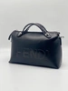 Женская кожаная сумка Fendi черная 27/16 коллекция 2021-2022 фото-1