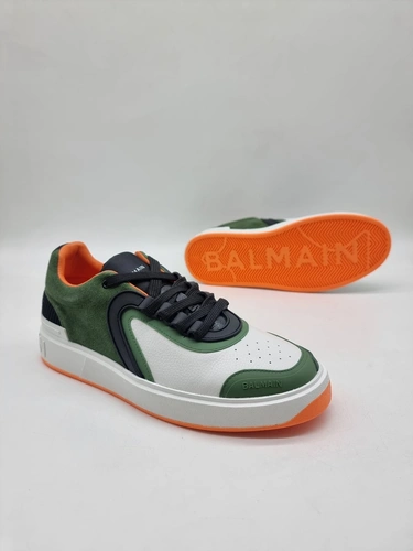 Кроссовки Balmain B-Skate A109848 White-Green