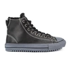 Кеды Converse All Star 144735 Black Grey с мехом фото-1