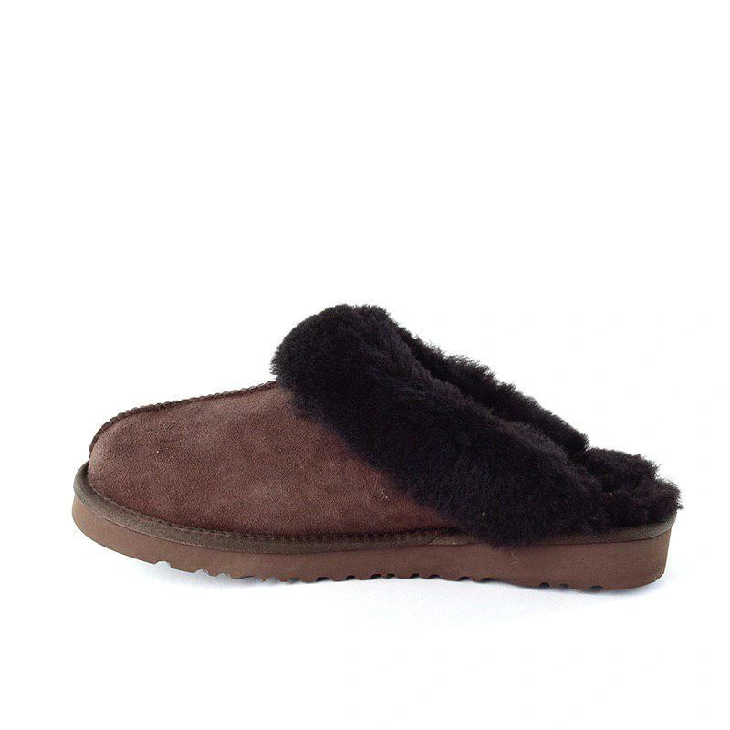 Угги тапочки мужские COQUETTE SLIPPER MEN’S Chocolate фото-4