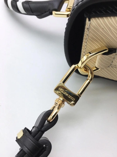 Женская кожаная сумка Louis Vuitton черная A51008 фото-9