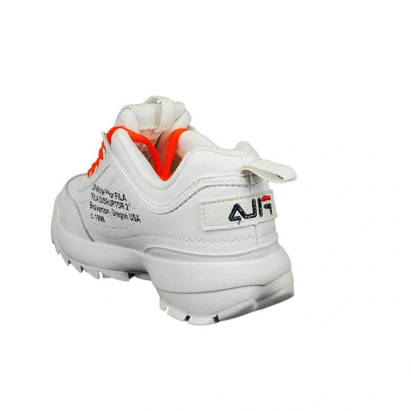 Кроссовки Fila Disruptor 2 x Off White FW01655-111 White фото-6