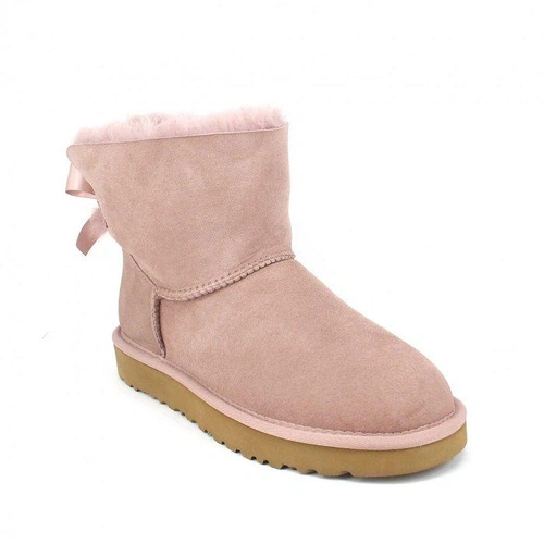 Угги женские мини UGG Bailey Bow Tassel Duck фото-5